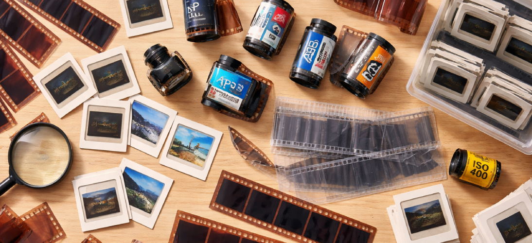 Supported film formats and scanning layouts